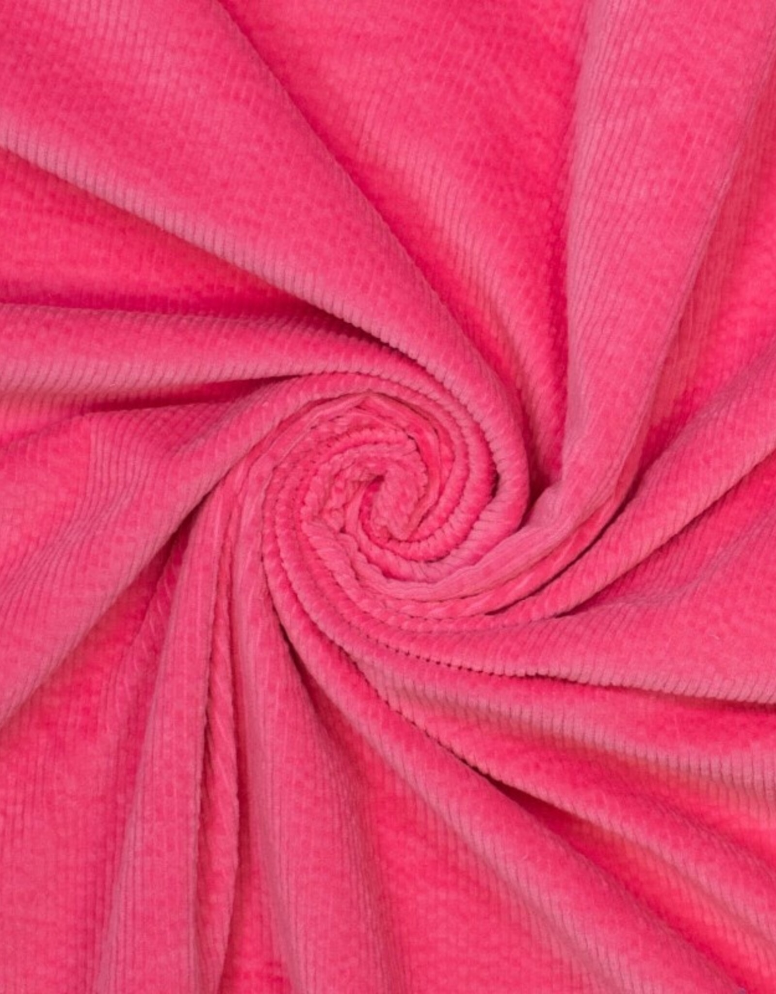 Corduroy Brede Rib - Happy Pink
