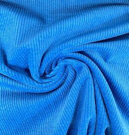 Corduroy Brede Rib - Bright Blue