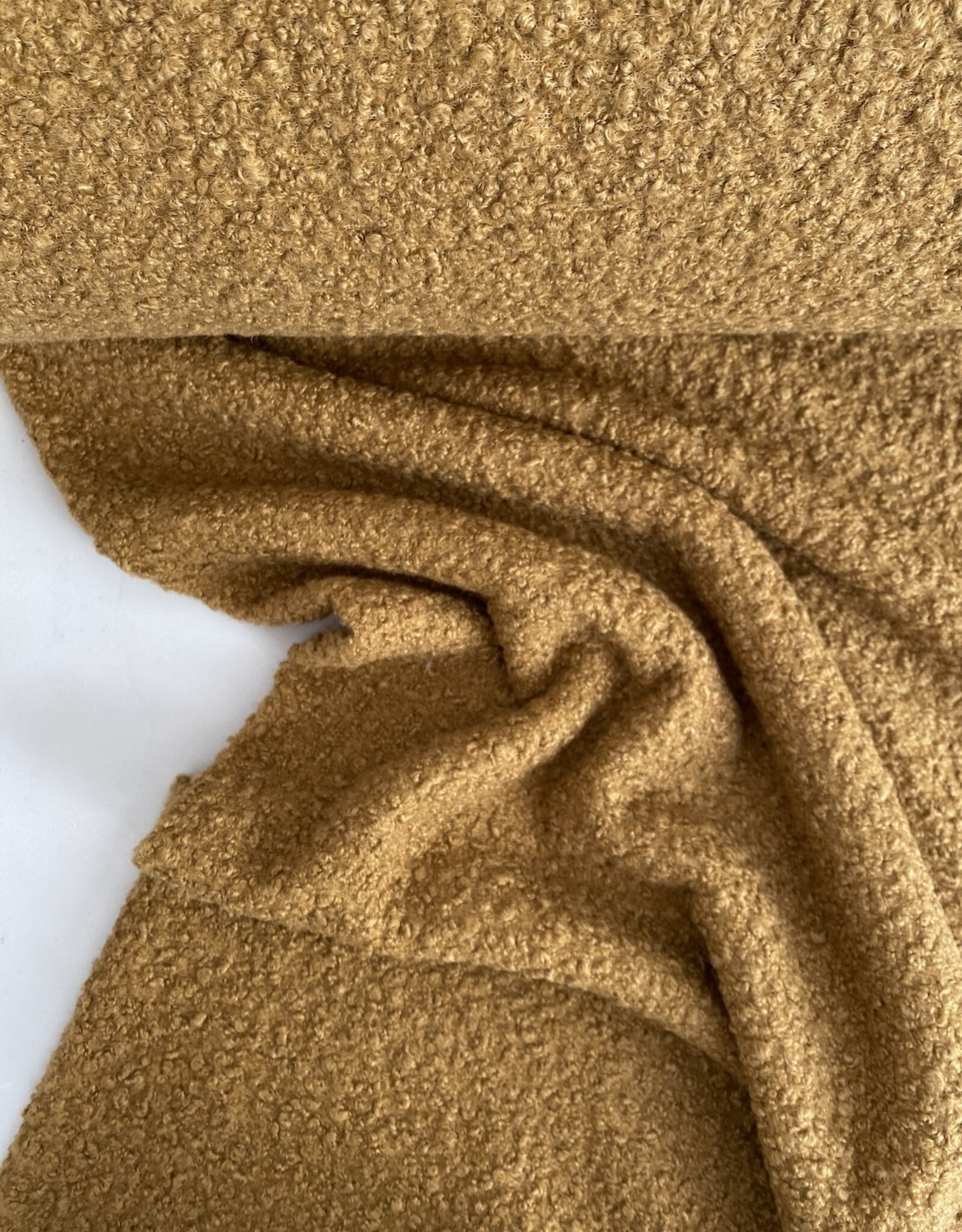 Teddy Boucle Knit - Camel