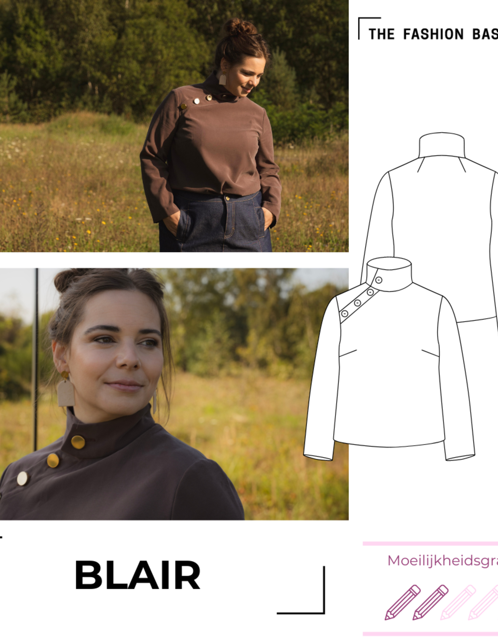 The Fashion Basement Blair blouse