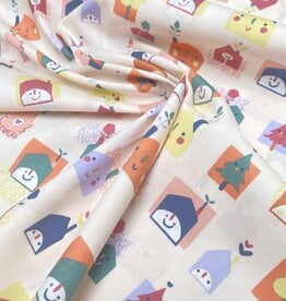 Katia Fabrics Katoen Poplin - Little City