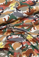 Katia Fabrics Tricot - Camouflage Dino