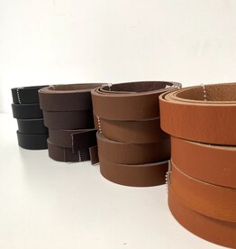 Leren Riem / Tassenband - 25mm - 130cm