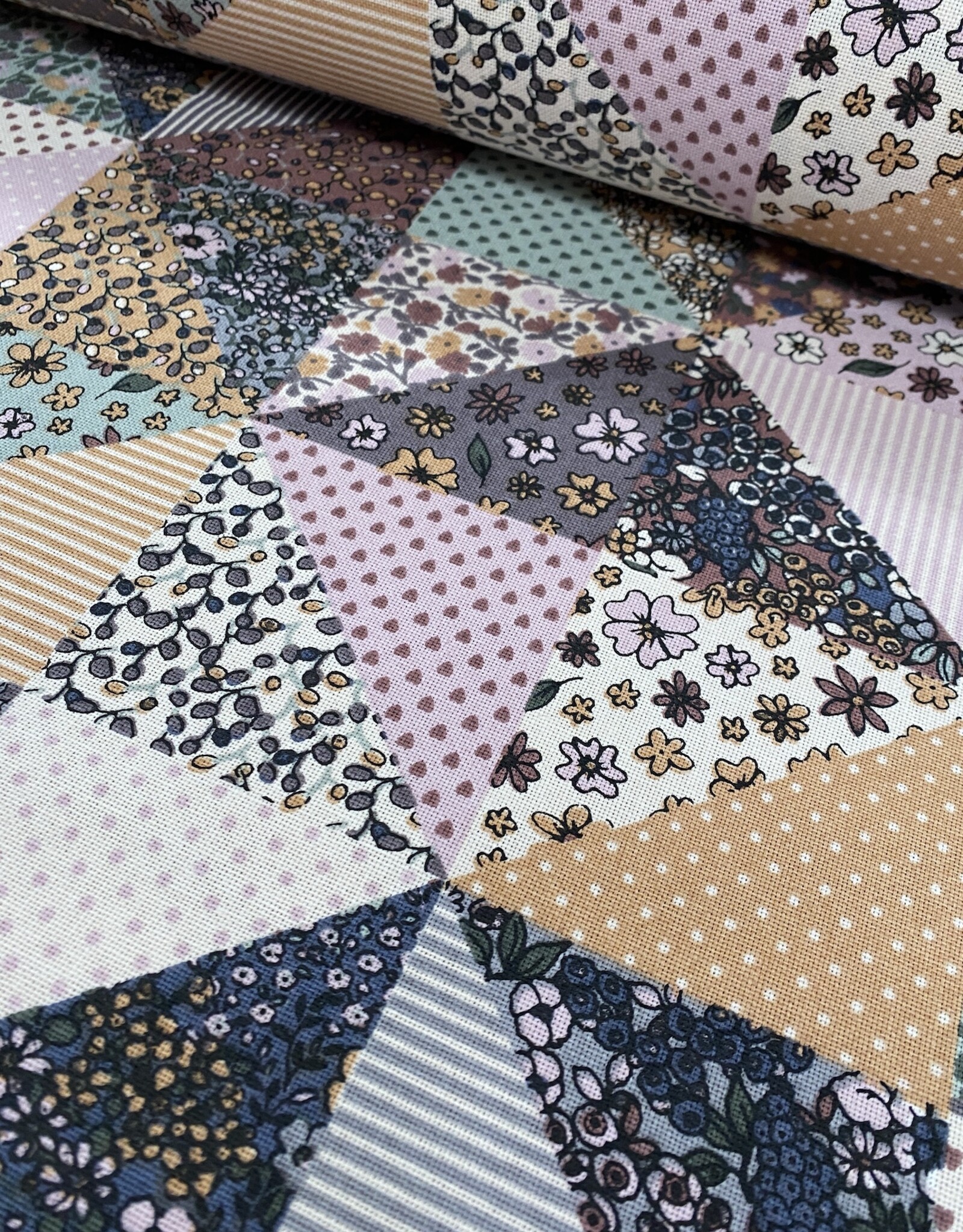 Canvas - Patchwork Print