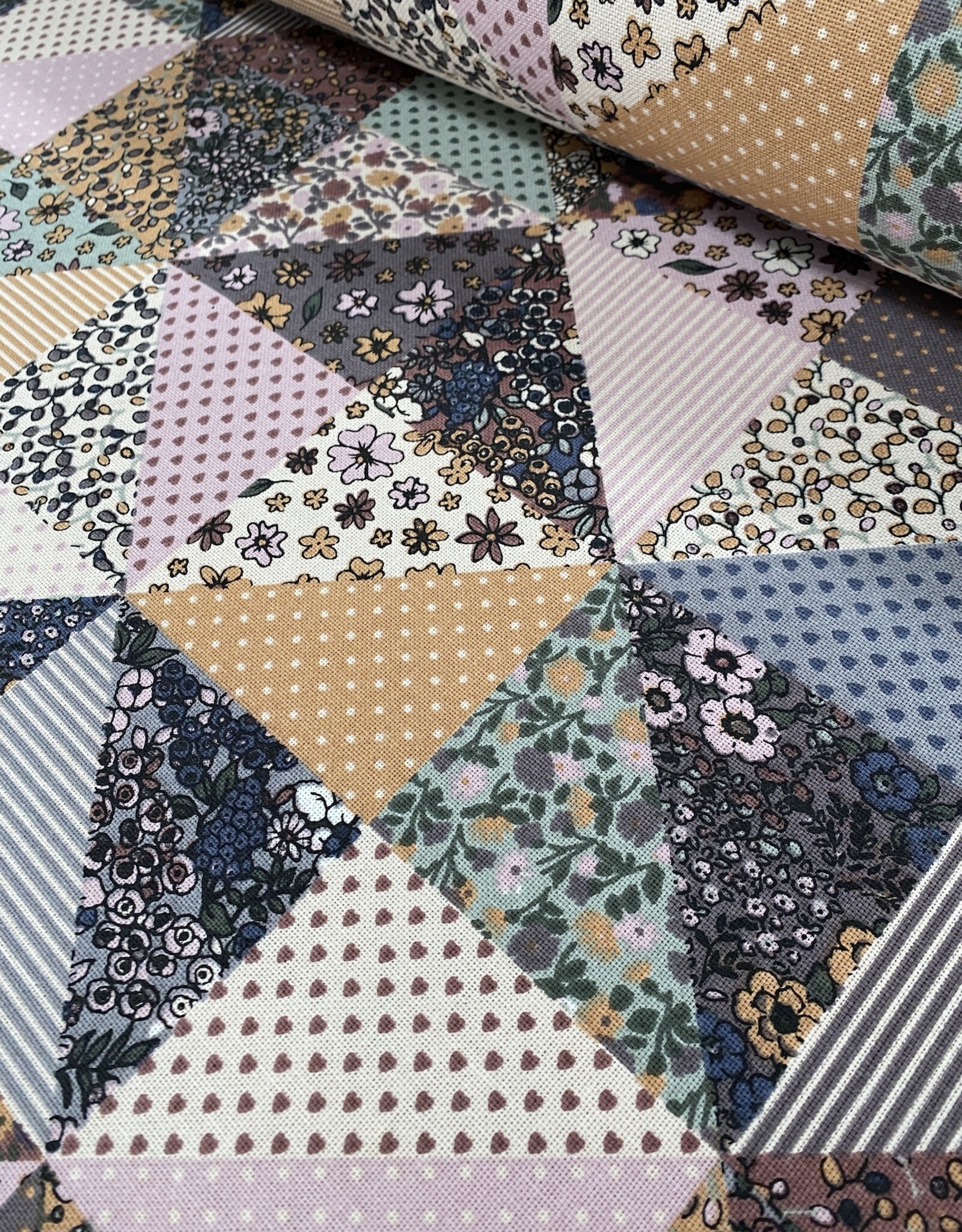 Canvas - Patchwork Print