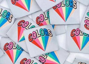 Naai labels en strijk patches