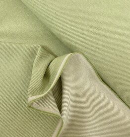 Canvas - diagonaal - jaquard - Licht Groen