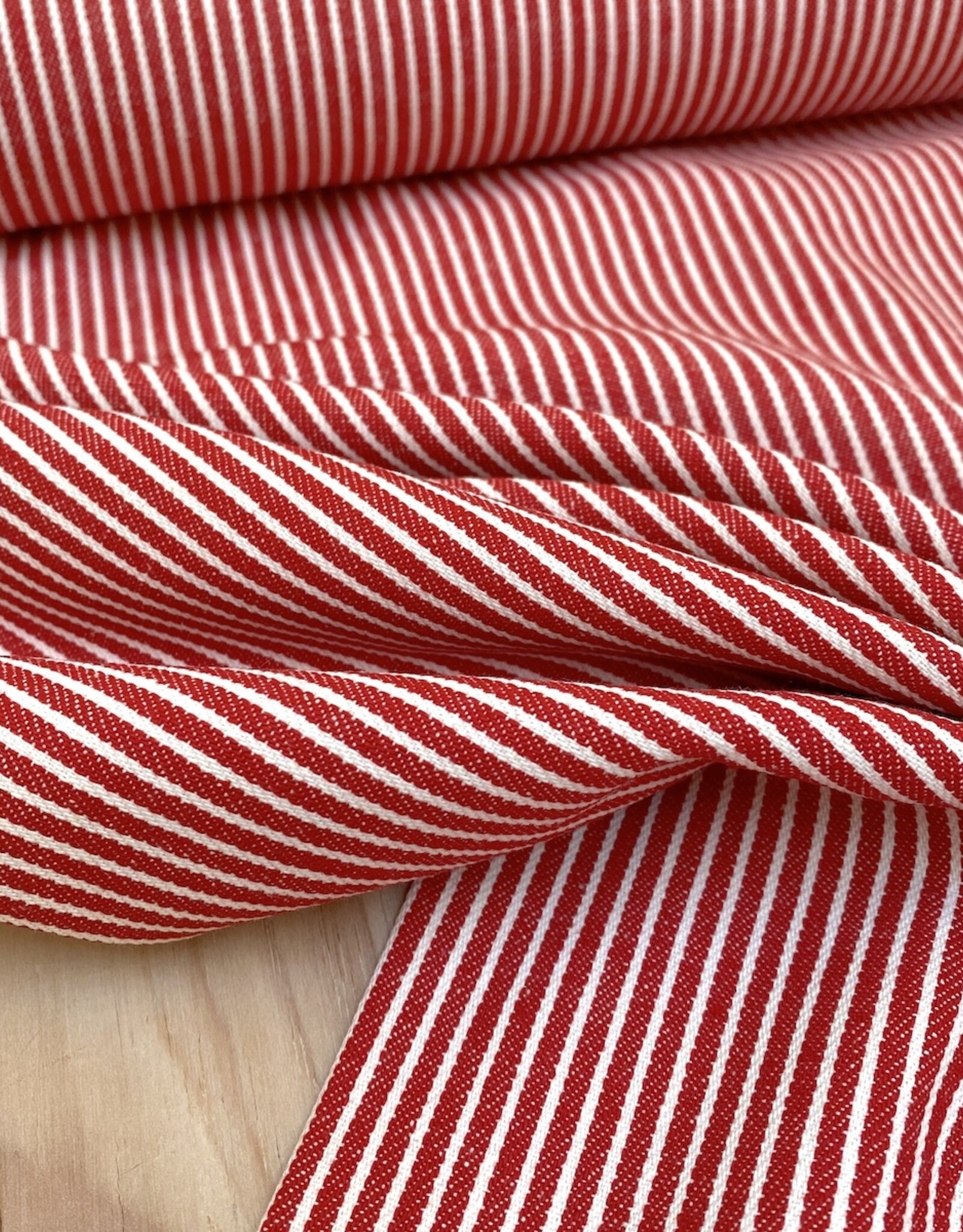 Jeans - Streepjes - Rood