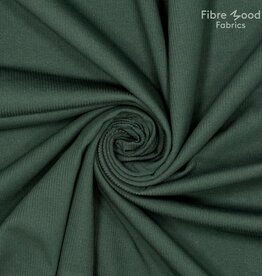 Fibre Mood Rib Jersey - Dark Green