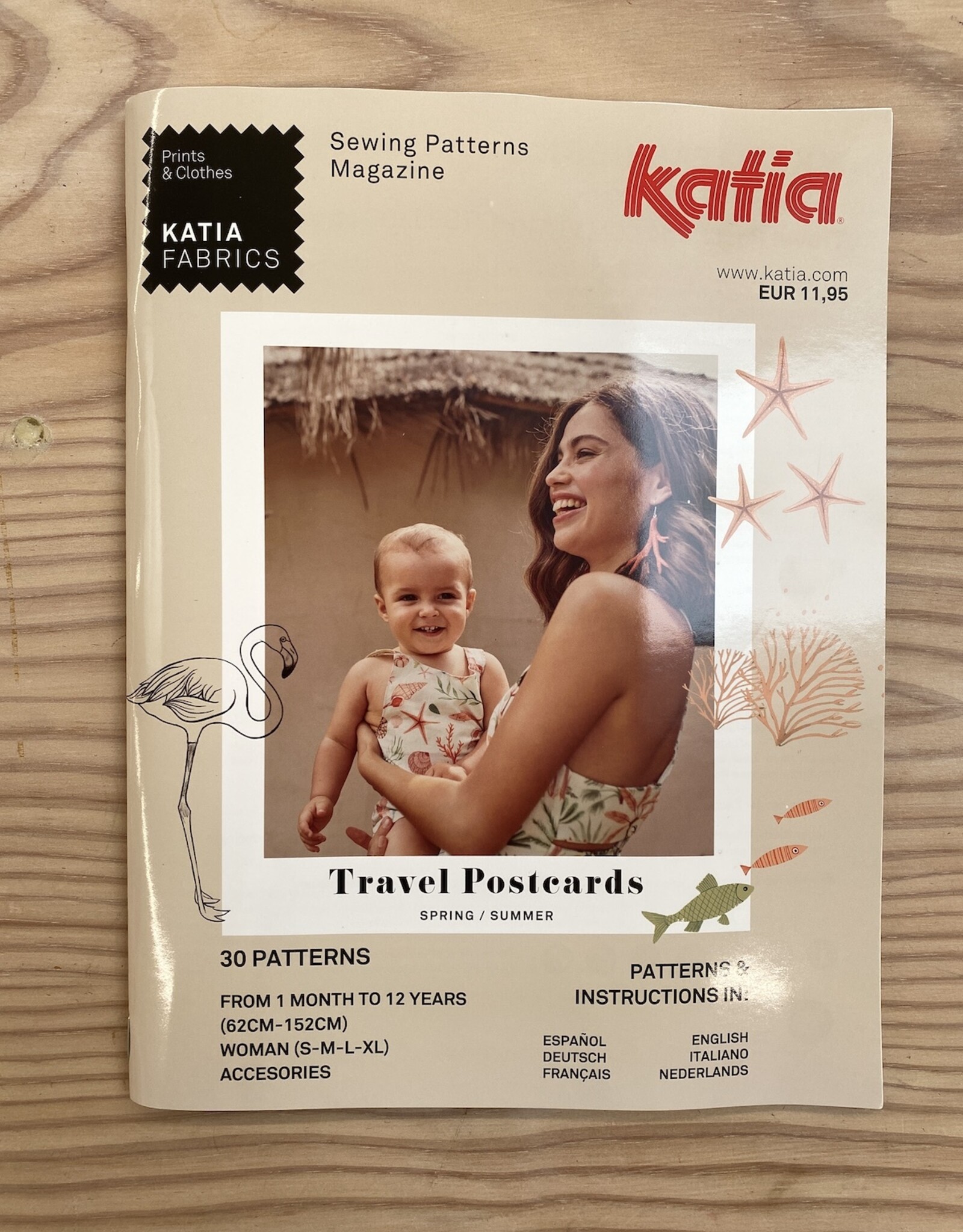 Katia Fabrics Katia Magazine - Travel postcards Lente/Zomer