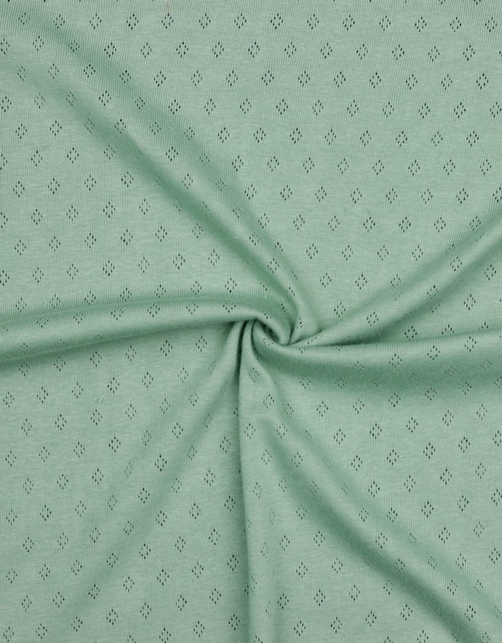 Pointelle Jersey - Mint