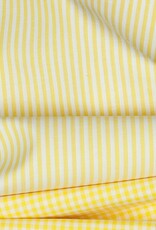 Yarn Dyed Katoen - Stripes - Geel