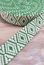 Tassenband - Etnic - Groen