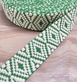 Tassenband - Etnic - Groen