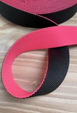Tassenband - Dubbelzijdig - Neon Rose