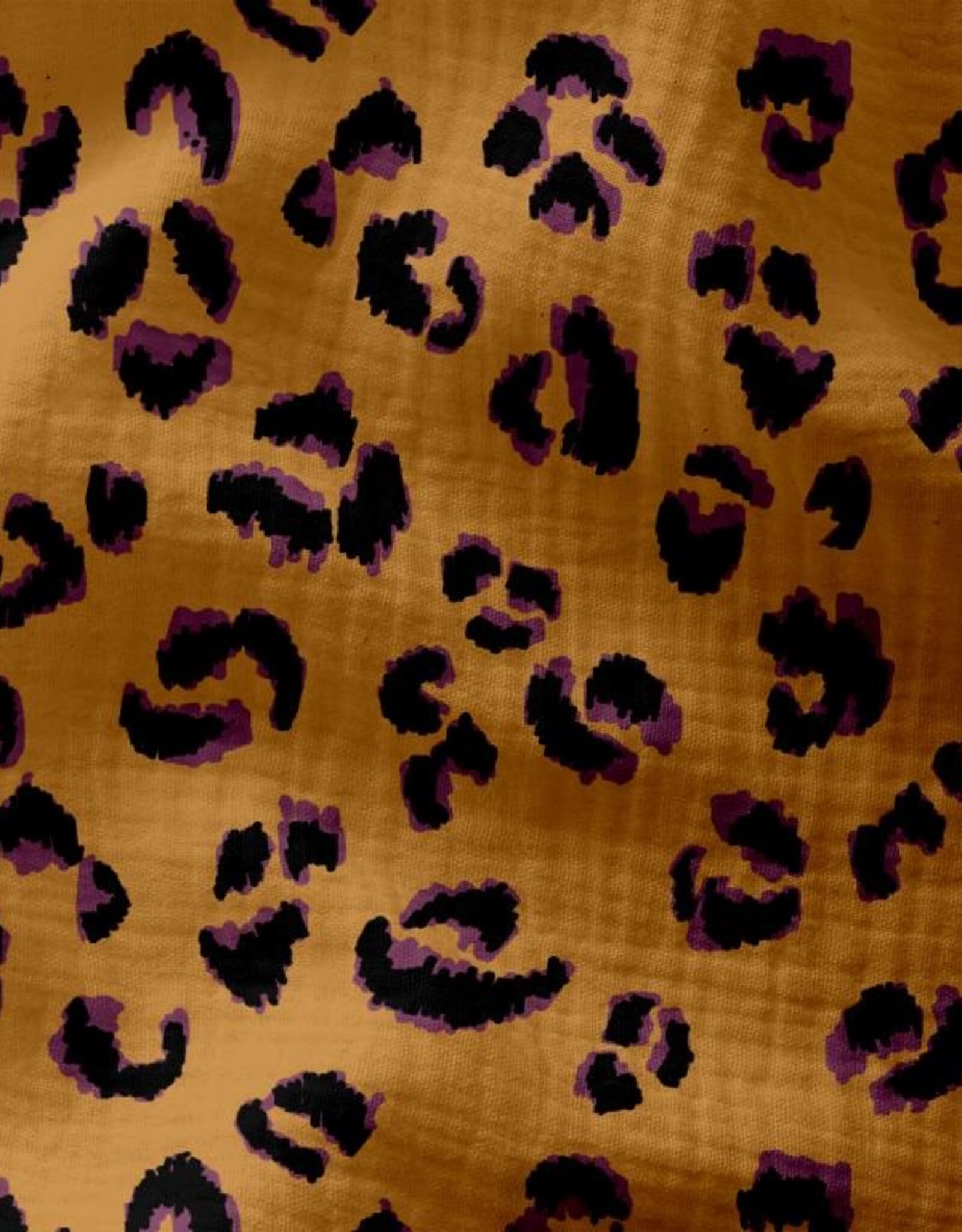 Double Gauze - Panter Spots - Camel