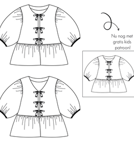 Bel'etoile Patroon - Evie blouse voor dames & tieners