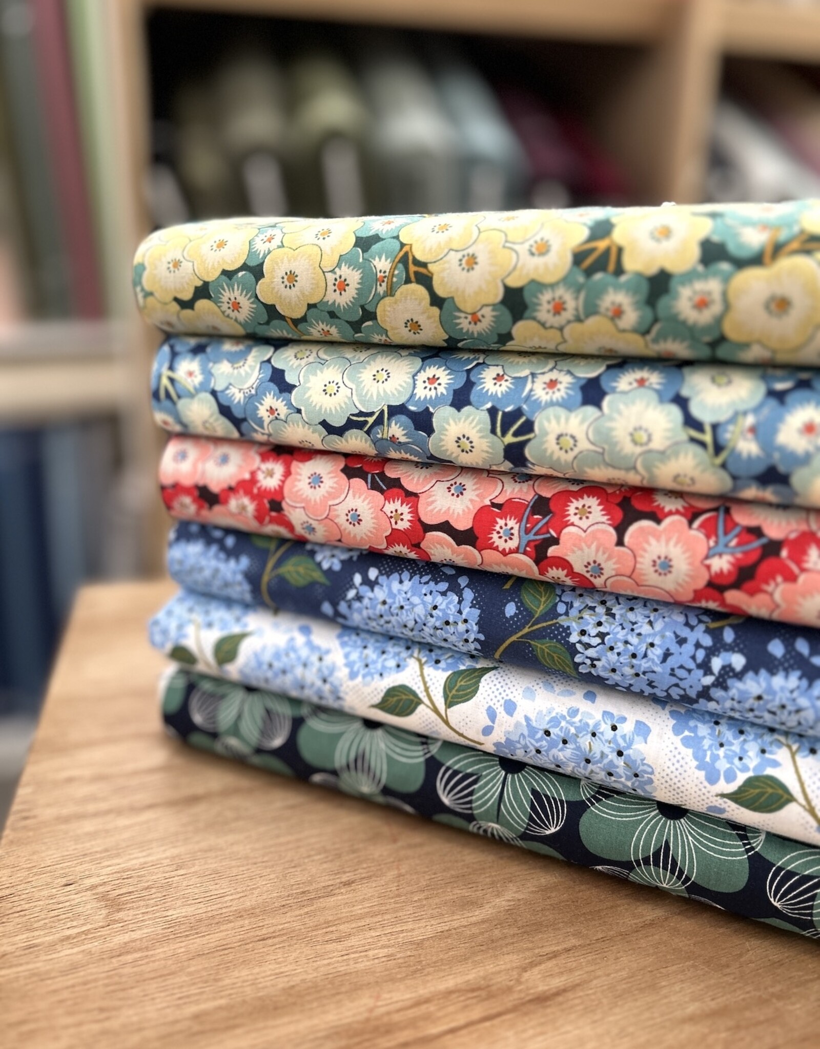 Fijne Katoen - Prunus Rood