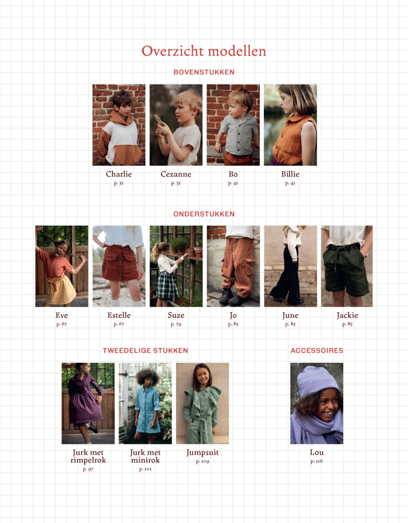 iris may patterns De Complete Kindergarderobe