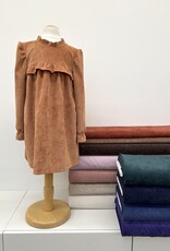 Soepele ribfluweel - Cognac