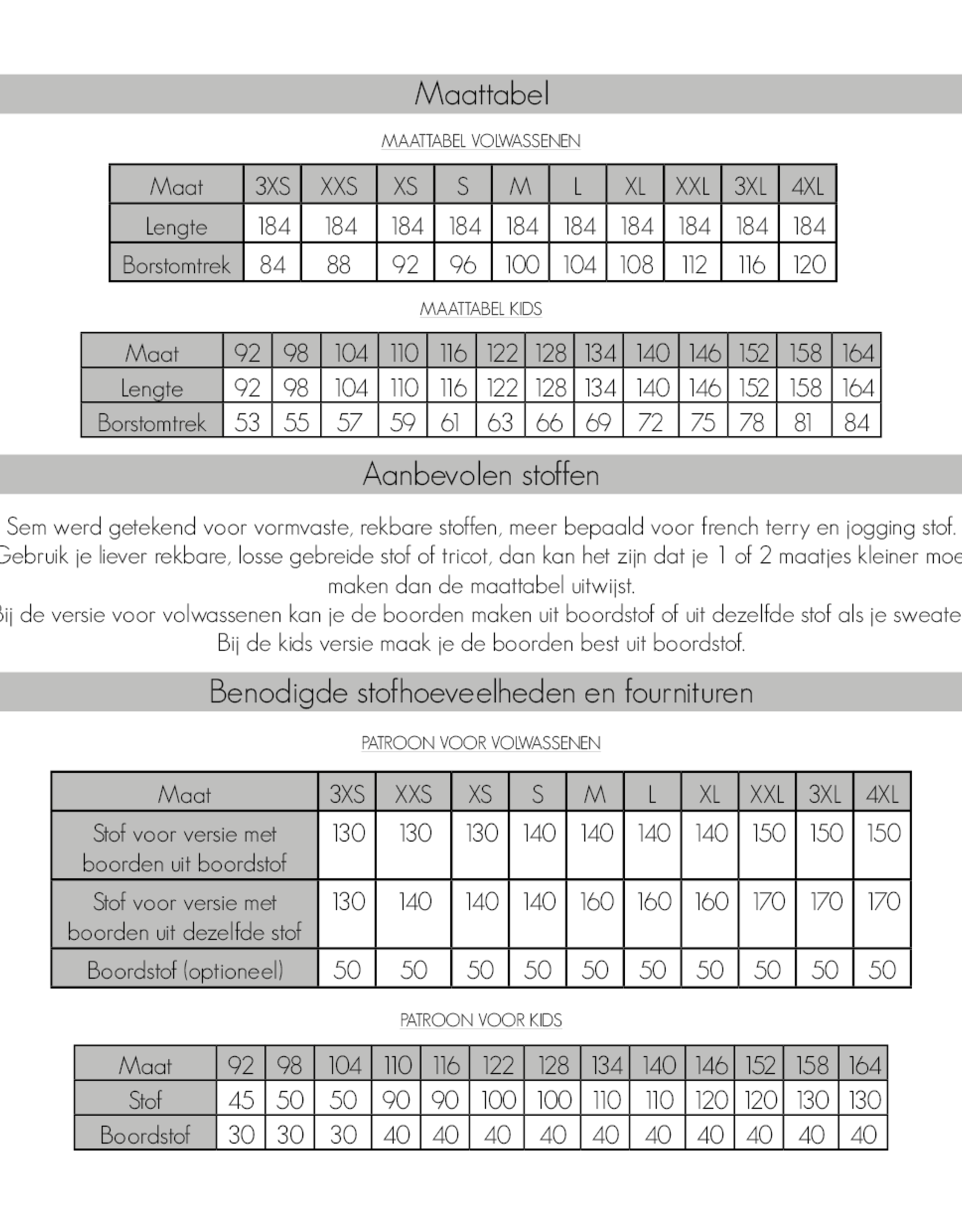 Bel'etoile Patroon Sem - Sweater en Hoodie