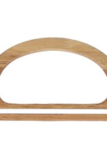 Houten handvat voor tas - Naturel
