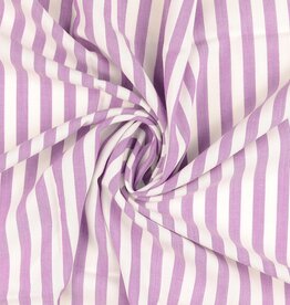 Viscose - Streep Lilac