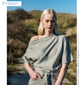 Fibre Mood Viscose twill - Rebel - Grey