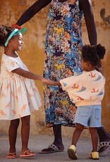 See You at Six Ecovero Viscose Rayon Satin - Wild Flowers