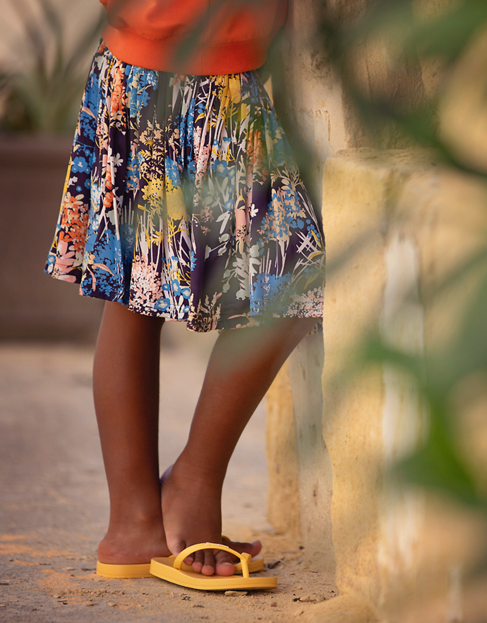 See You at Six Ecovero Viscose Rayon Satin - Wild Flowers