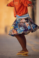 See You at Six Ecovero Viscose Rayon Satin - Wild Flowers