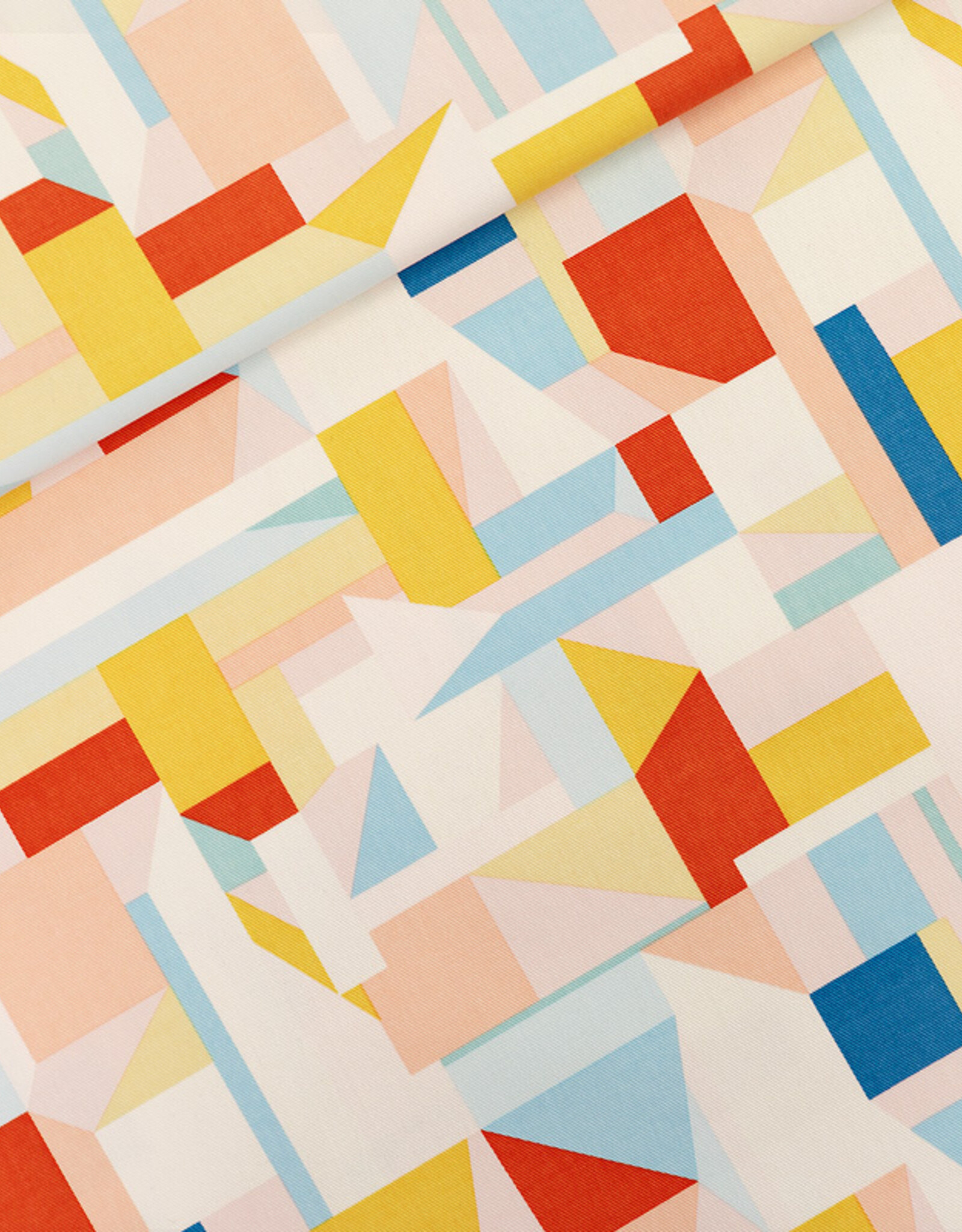 See You at Six Canvas Gabardine - Cubistics