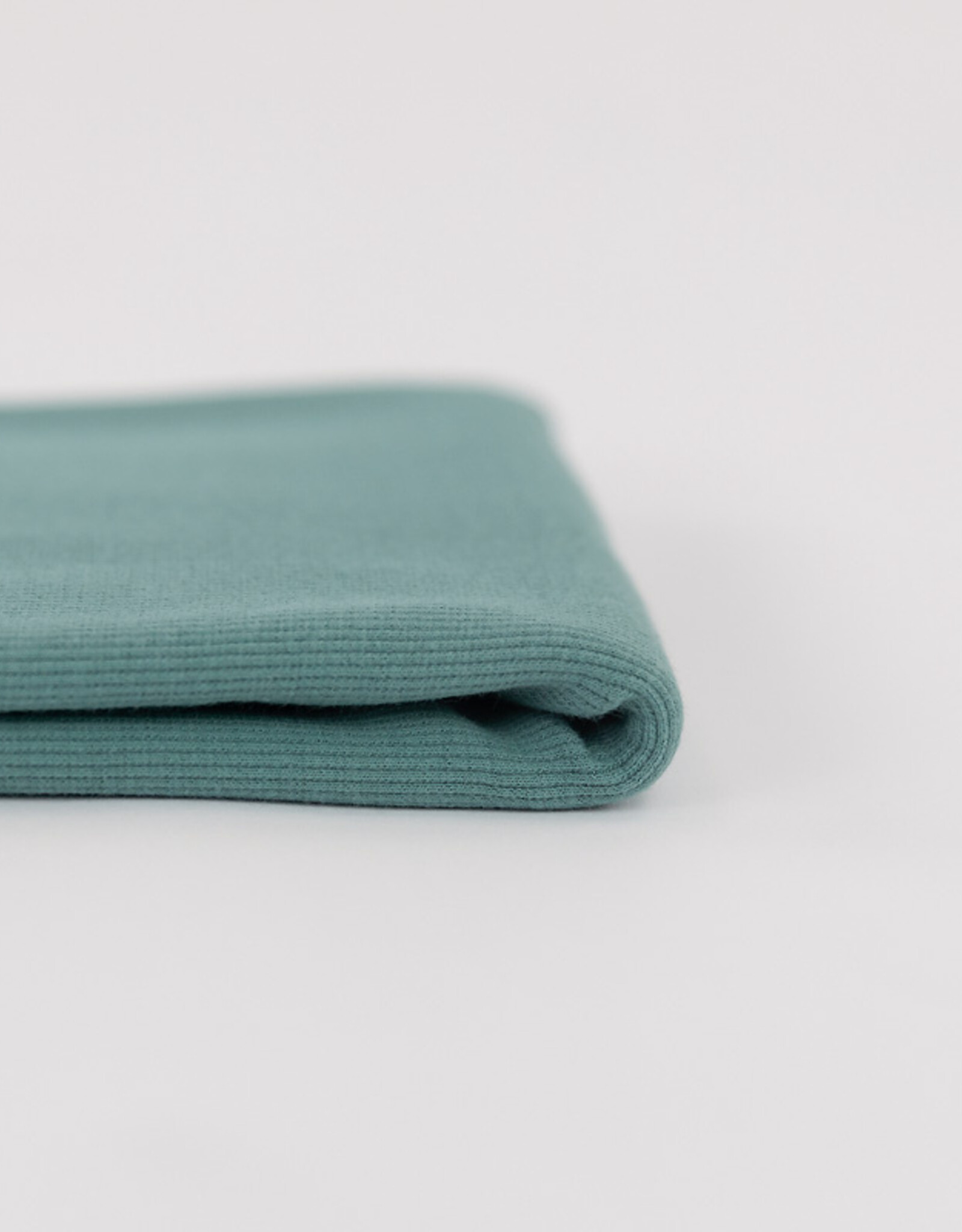 See You at Six Boordstof - Stoffig Turquoise