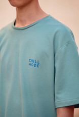 See You at Six Boordstof - Stoffig Turquoise