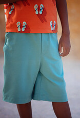 See You at Six French Terry - Effen - Stoffig Turquoise