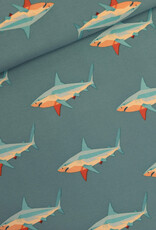 See You at Six French Terry - Sharks