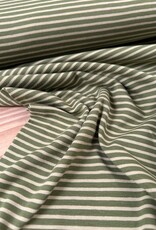 Tricot - Streepjes - Kaki