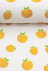 Pointelle Tricot - Peach