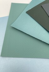 Kunstleer - op rol - Shiny Mint