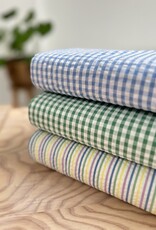 Seersucker - Vichy - Licht blauw