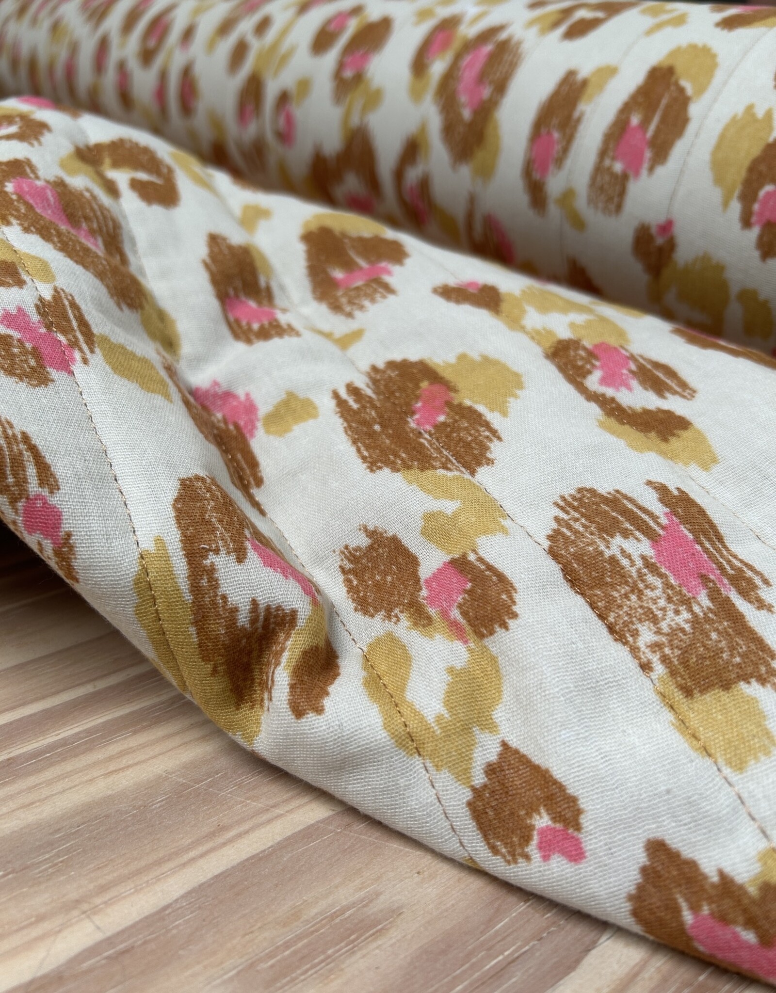 Stepper Double Gauze - Spots Leopard