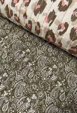 Stepper katoen - Leopard & Paisley