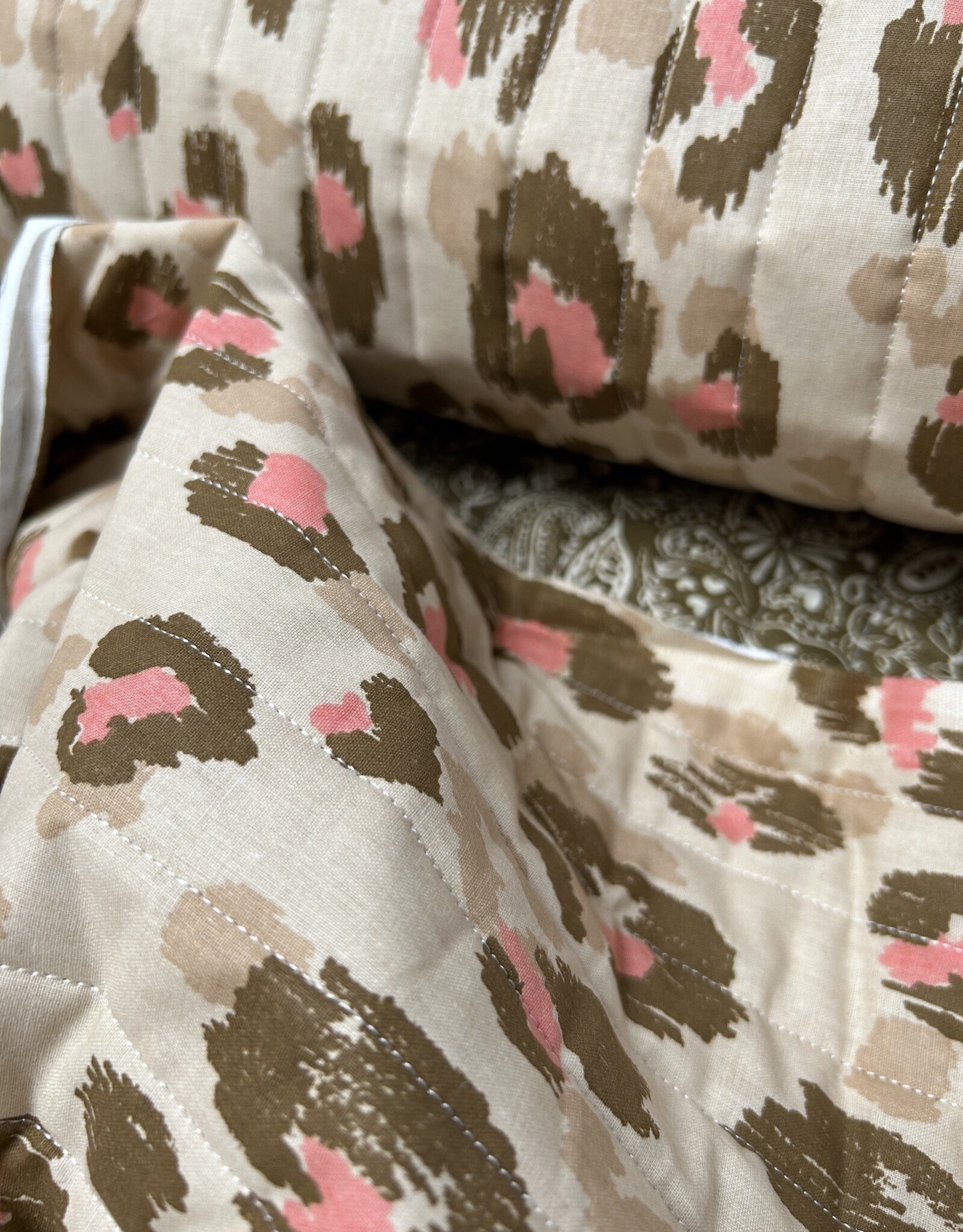 Stepper katoen - Leopard & Paisley