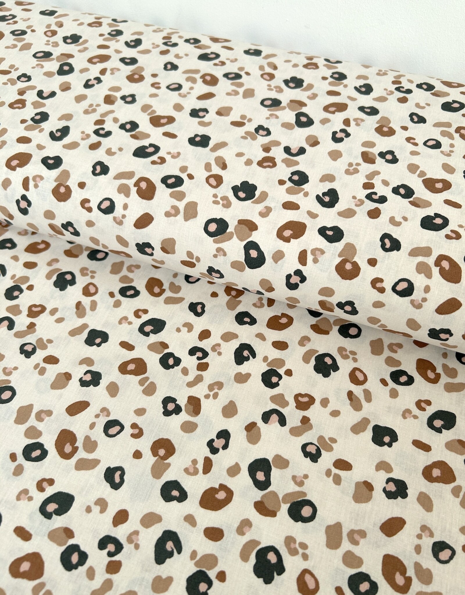 Katoen - Panter vlekjes