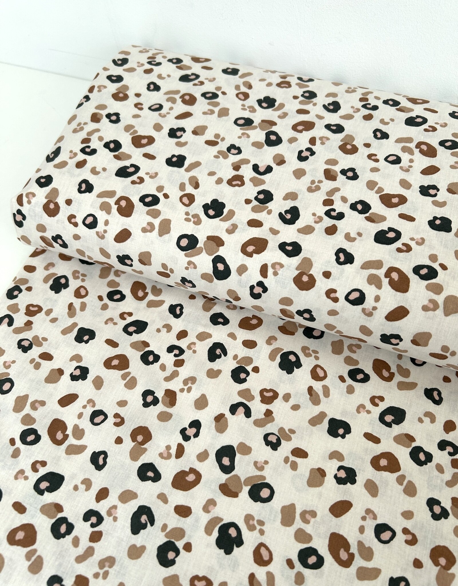 Katoen - Panter vlekjes