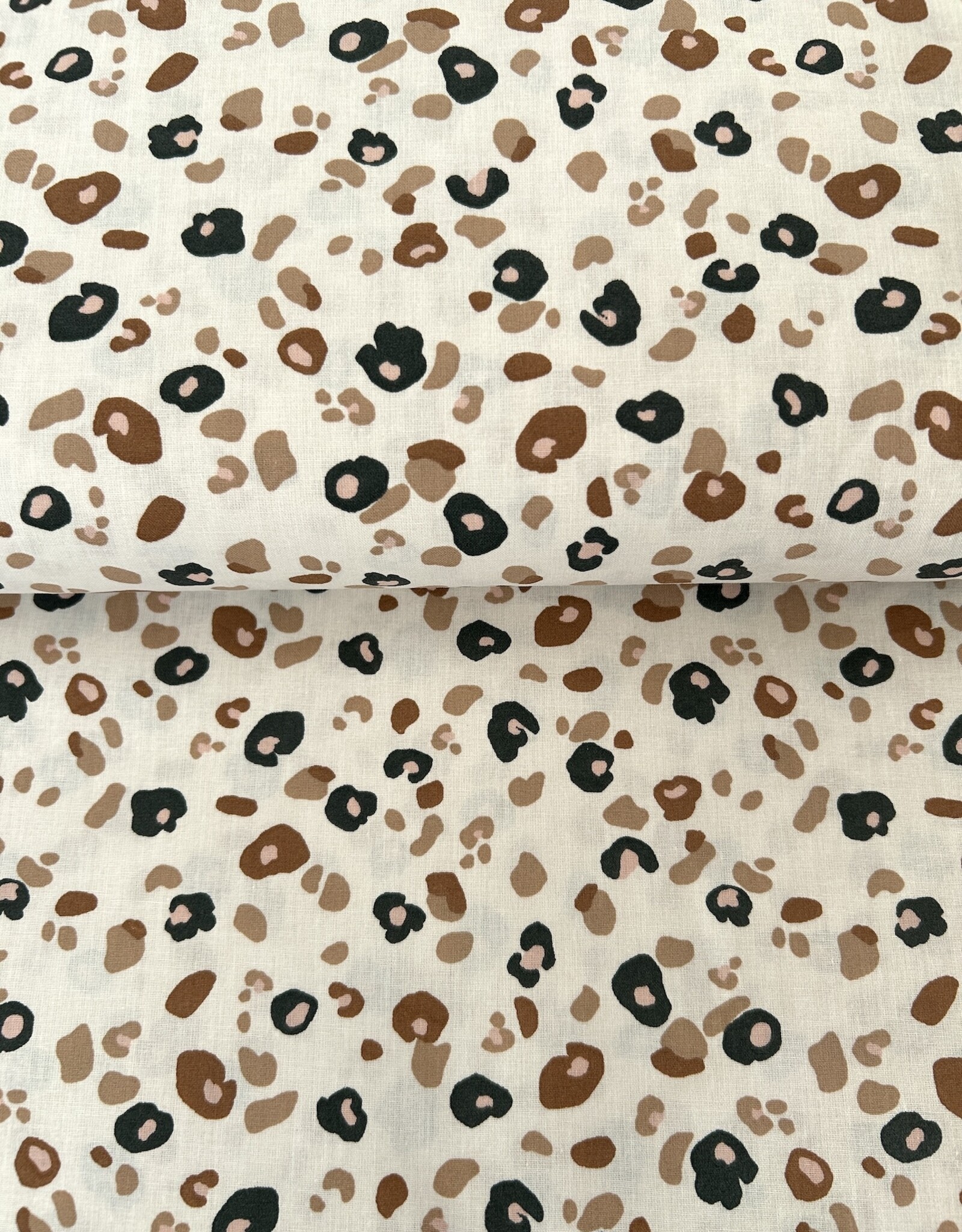 Katoen - Panter vlekjes