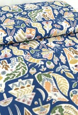 Katoen - Dieren Blauw