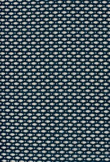 Voile Batik Katoen - Little Fish in the sea