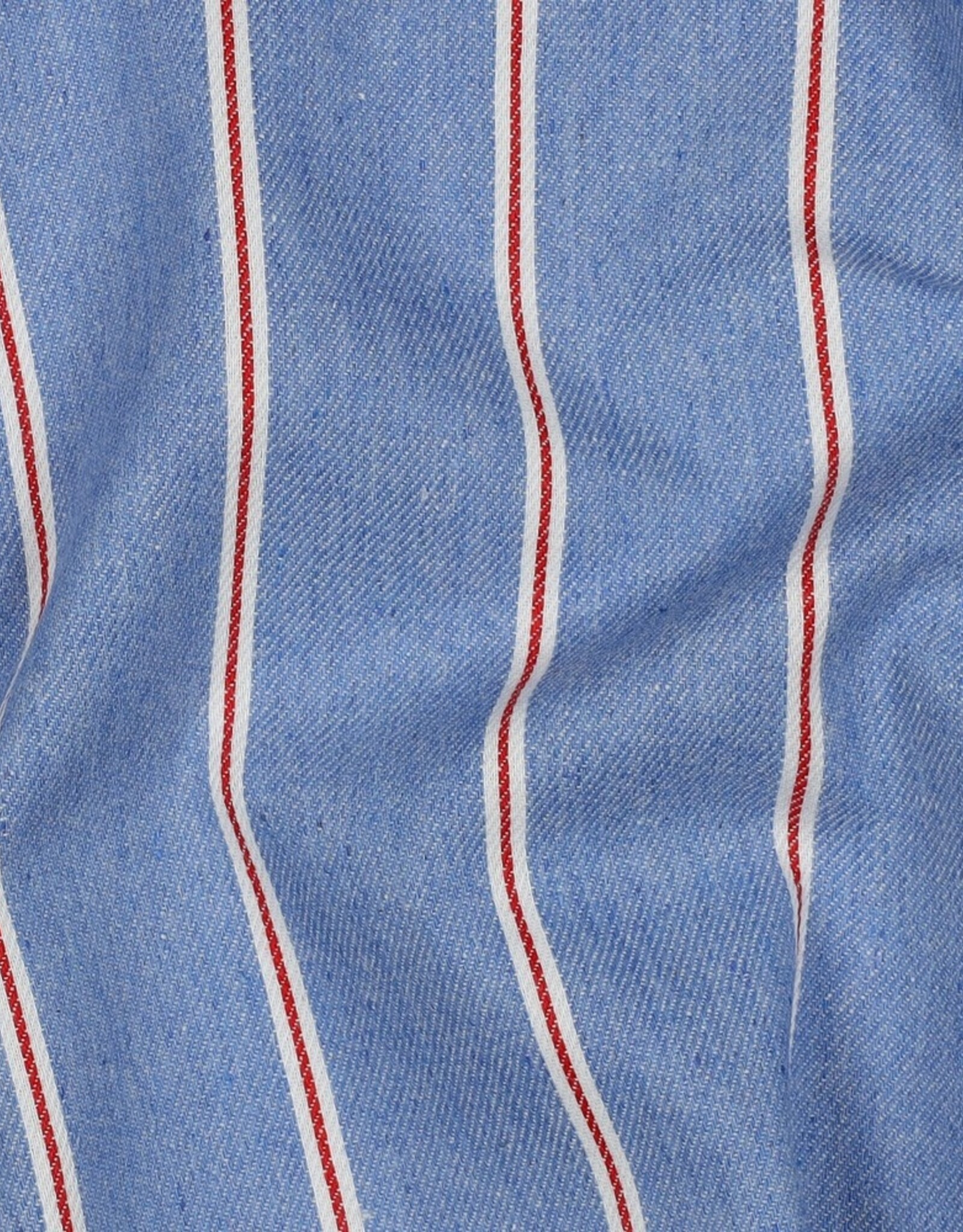 Jeans - Streepjes - Blauw Rood