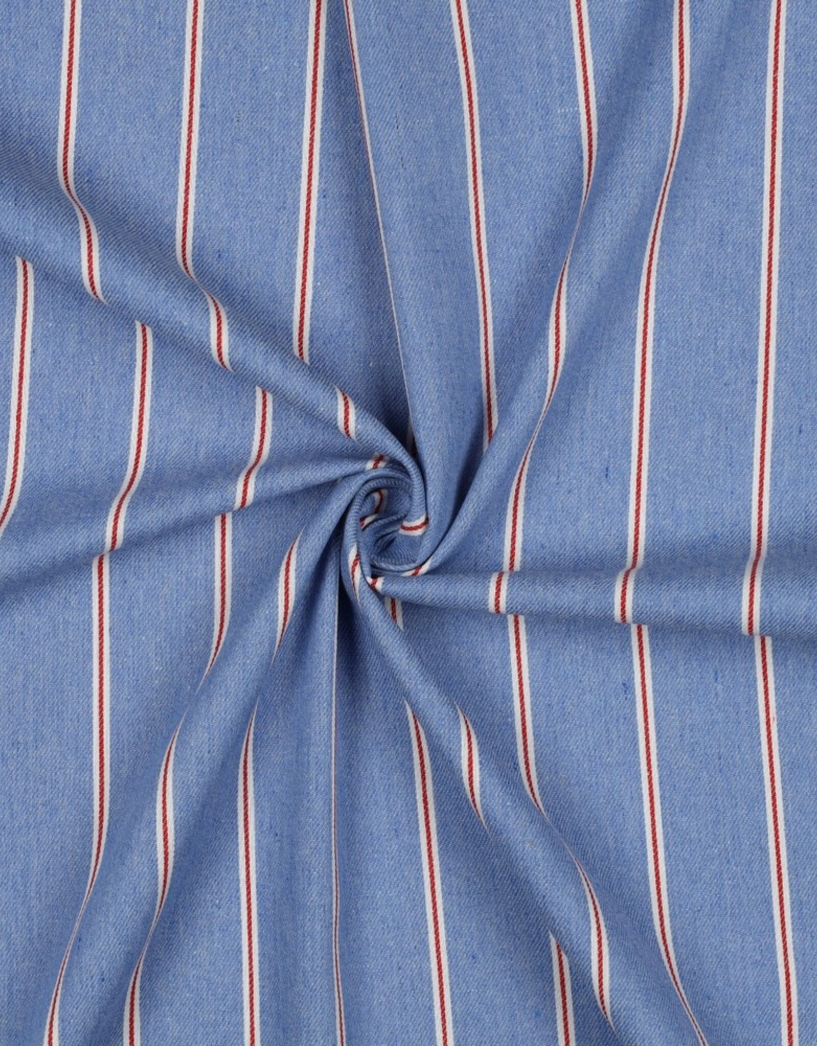 Jeans - Streepjes - Blauw Rood